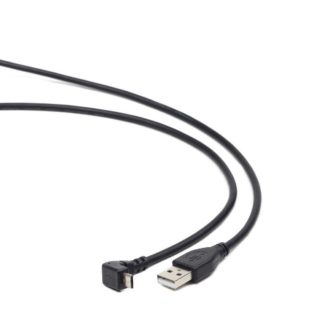 Кабель USB-microB 1.8м Cablexpert CCP-mUSB2-AMBM90-6 черный