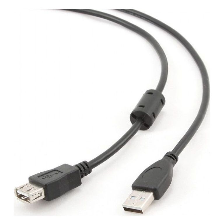 Удлинитель USB AM-AF 4.5м Gembird CCF-USB2-AMAF-15 черный