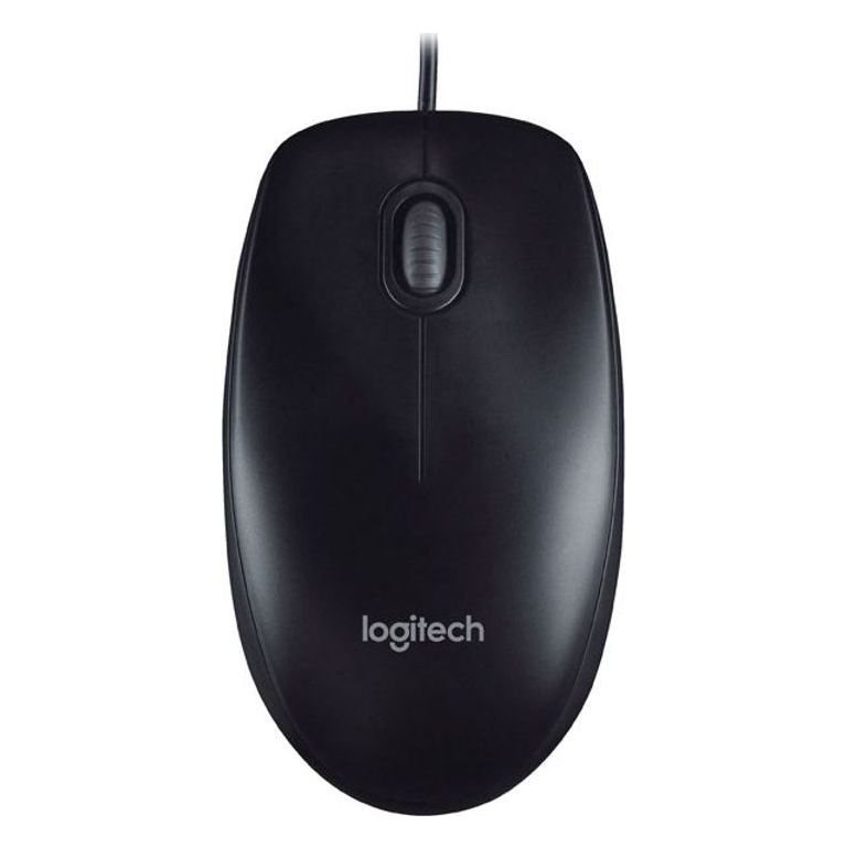 Мышь Logitech B100 черный