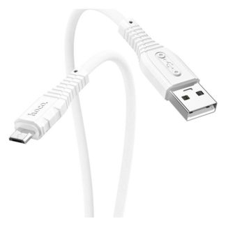 Кабель USB-microB 1м Hoco X67 белый