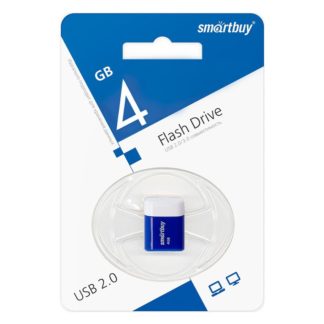 Флэш-диск 4GB SmartBuy LARA синий