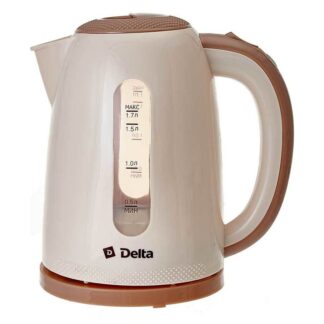 Чайник Delta 1106 бежевый 2200Вт 1.7л пластик