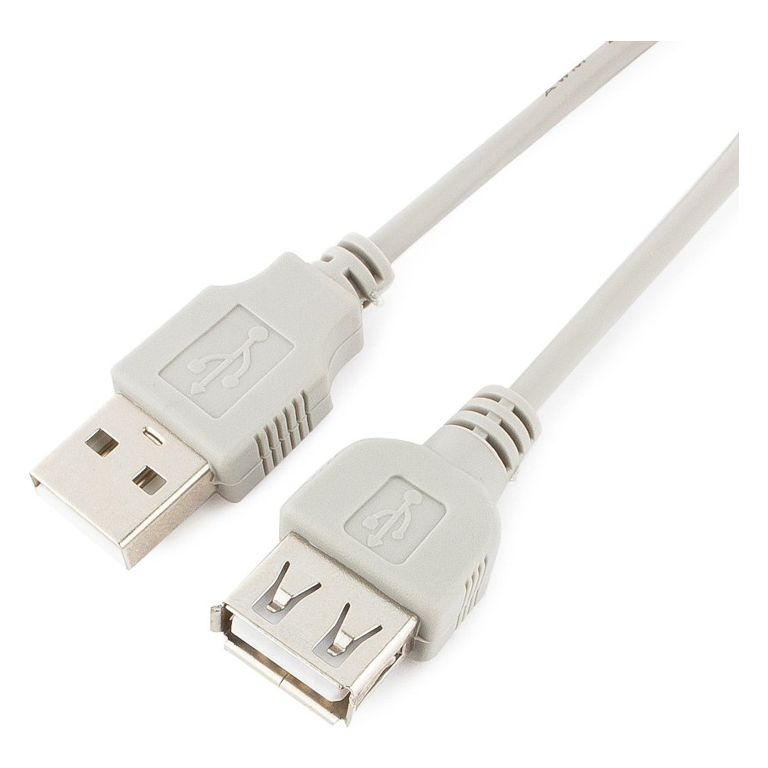 Удлинитель USB AM-AF 3 м Cablexpert CC-USB2-AMAF-10-N серый