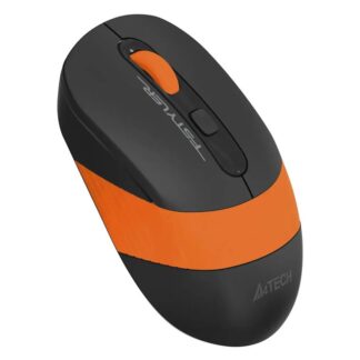 Мышь беспроводная A4TECH Fstyler FG10 чёрный/оранжевый