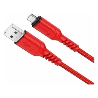 Кабель USB-microB 1м Hoco X59 красный