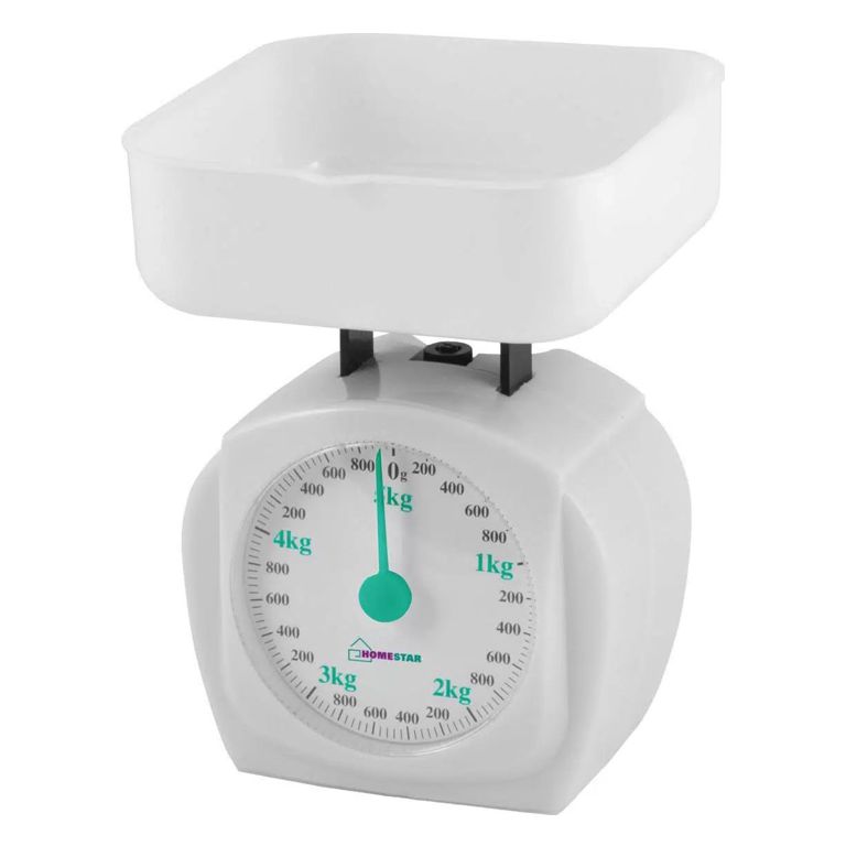 Весы кухонные механические Homestar HS-3005М белый