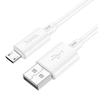 Кабель USB-microB 1м Hoco X88 белый