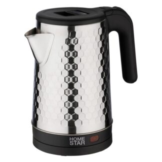 Чайник электрический сталь Homestar HS-1022 1.8л 1500Вт черный (12)