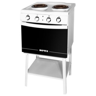 Газовая плита Мечта-15М белая 2конф спираль стеллаж