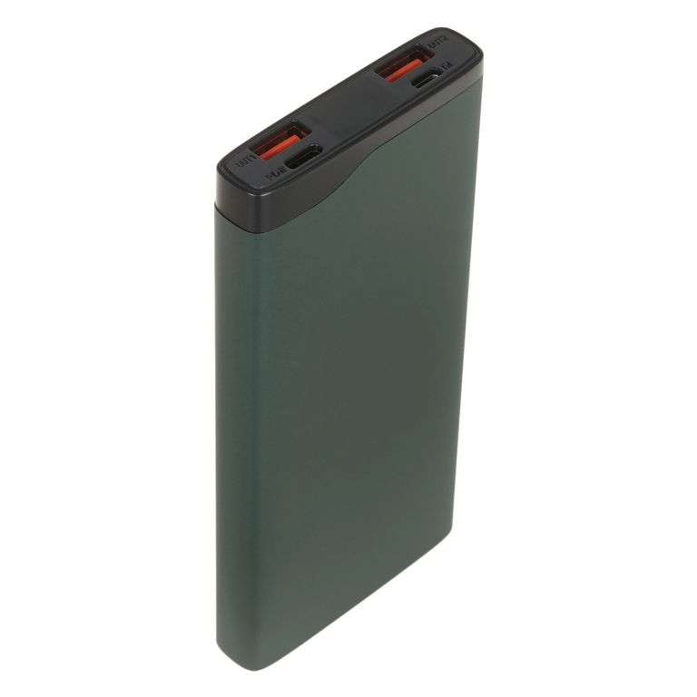 Внешний аккумулятор OLMIO QL-10, 10000mAh, gray