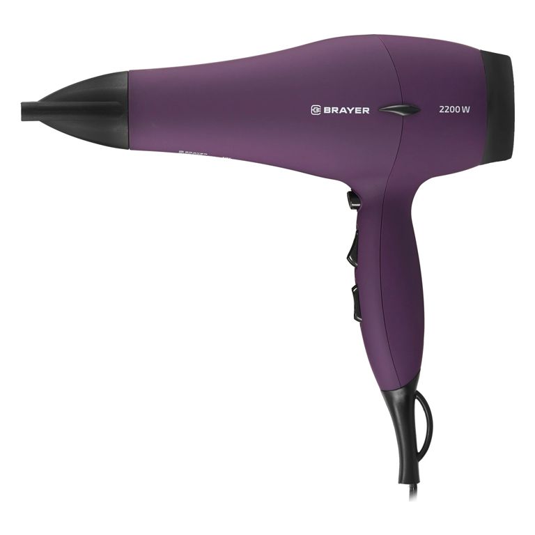 Фен Brayer BR3007 фиолет 2200Вт