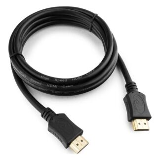 Кабель HDMI-HDMI 2м Cablexpert CC-HDMI4L-2M чёрный