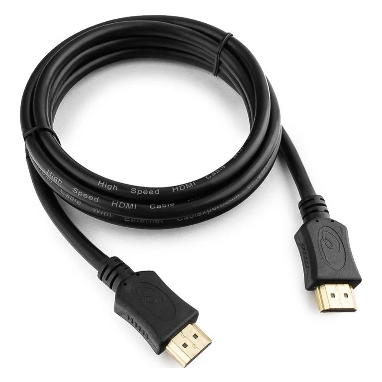 Кабель HDMI-HDMI 2м Cablexpert CC-HDMI4L-2M чёрный