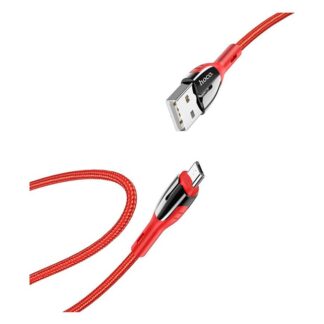 Кабель USB-microB 1.2м Hoco U89 красный