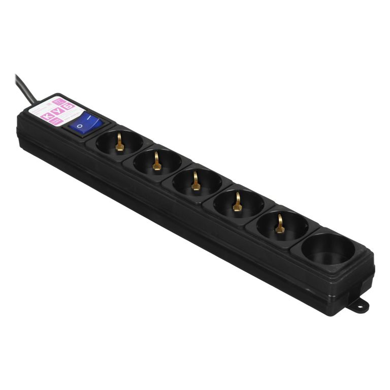Сетевой фильтр Power Cube SPG6-B3M чёрный