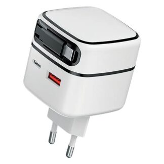 Сетевое зарядное устройство Qumo Energy PD 35Вт USB-A QC3.0 + 2 USB Type-C PD цвет белый 54636
